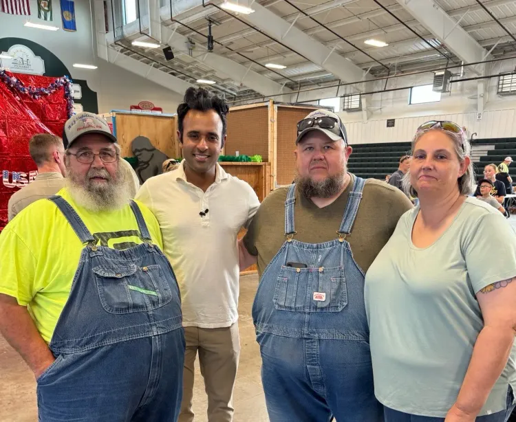Ramaswamy Backs Ohio Farmers at Pickaway County Fair