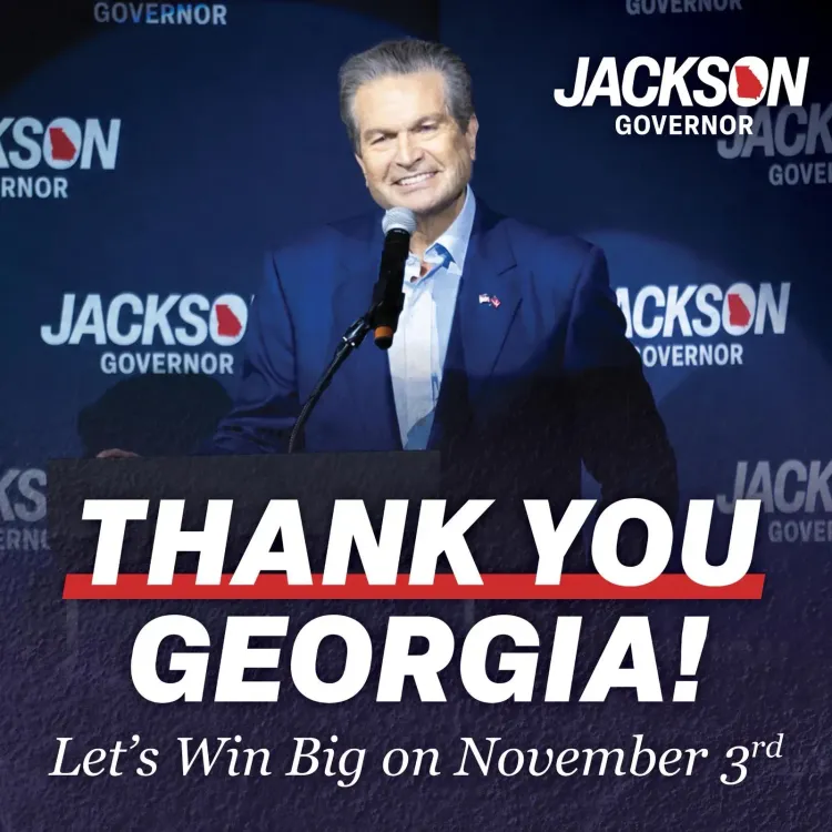 Ramaswamy Backs Rick Jackson for Georgia Governor