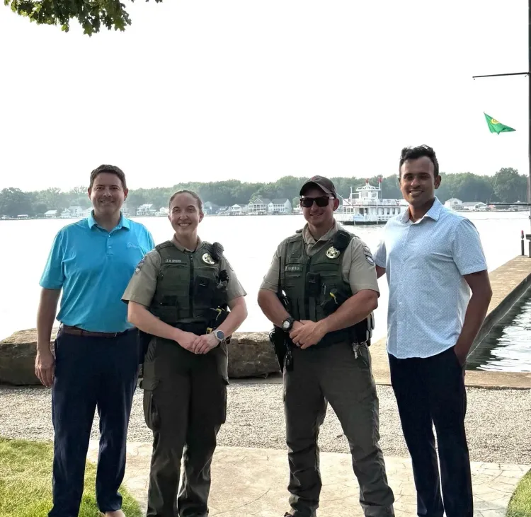 Ramaswamy Celebrates Buckeye Lake, Ohio's Heartland Gem