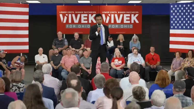 Ramaswamy Invokes American Dream, Pledges Fight for Ohio Youth