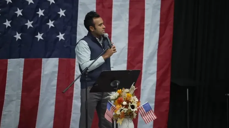 Ramaswamy Kicks Off Ohio Statewide Tour in Hocking County