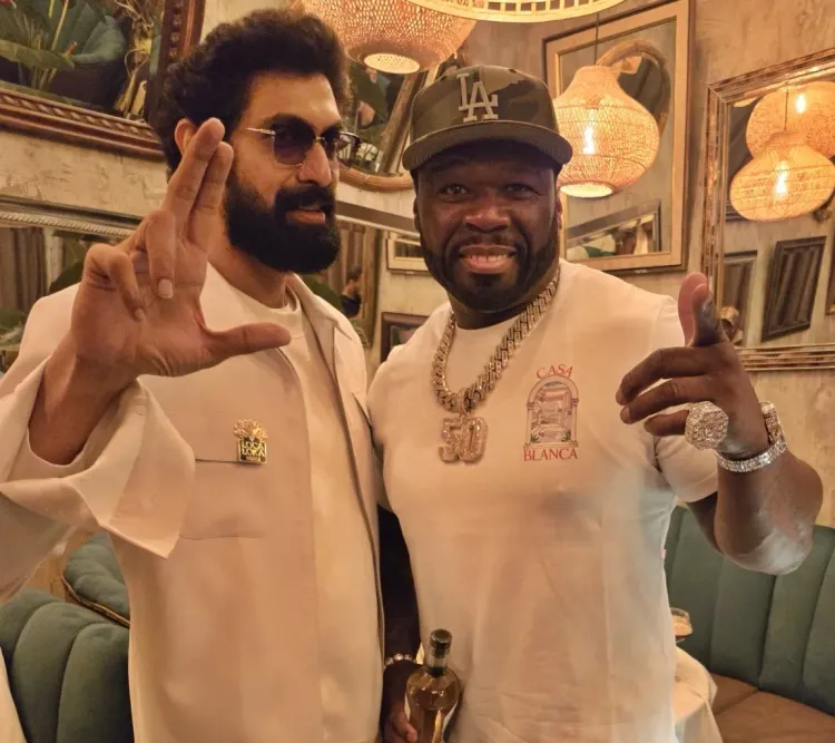 Did Rana Daggubati Share the Spotlight with 50 Cent, Cuba Gooding Jr. and Flo Rida?