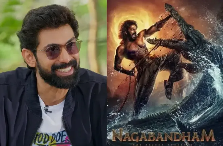 Rana Daggubati Unveils Virat Karrna’s First Look as Rudhra in Nagabandham