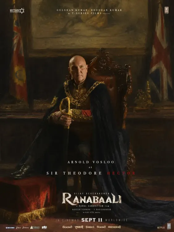 Ranabaali director Rahul Sankrityan hails Arnold Vosloo on birthday