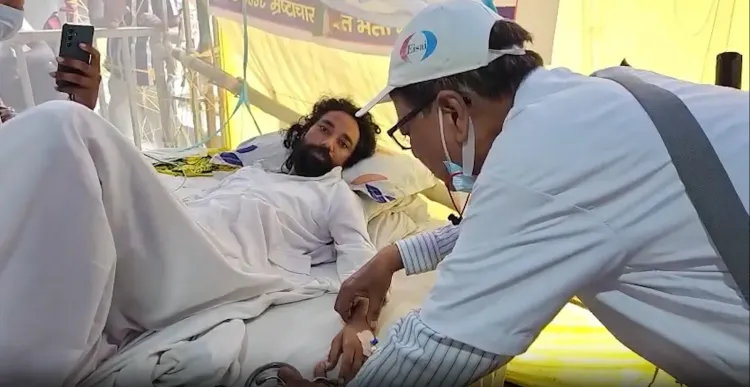 रांची विधानसभा घेराव: पेपर लीक विरोध का 17वाँ दिन, अनशनरत देवेंद्र नाथ महतो बोले — 'आज क्रांति का दिन'