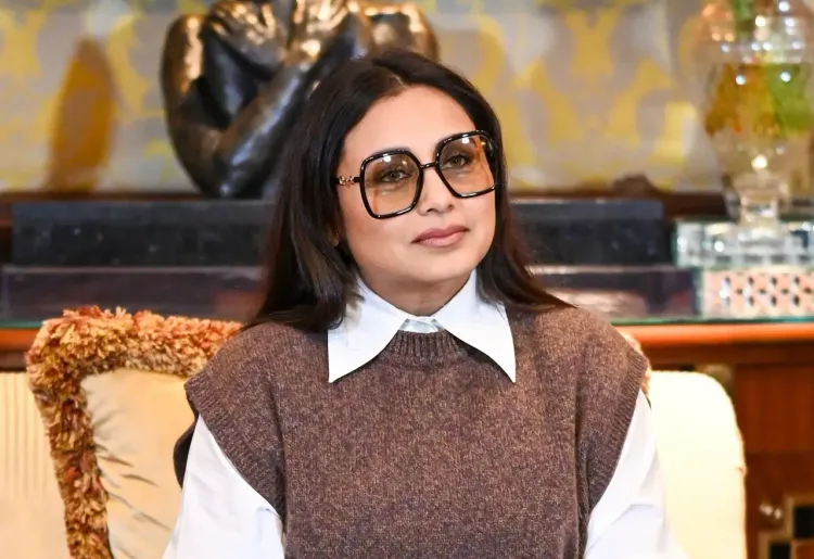 What Does Rani Mukerji Say About Shivani Shivaji Roy’s Reflection of Courage in Indian Female Officers?
