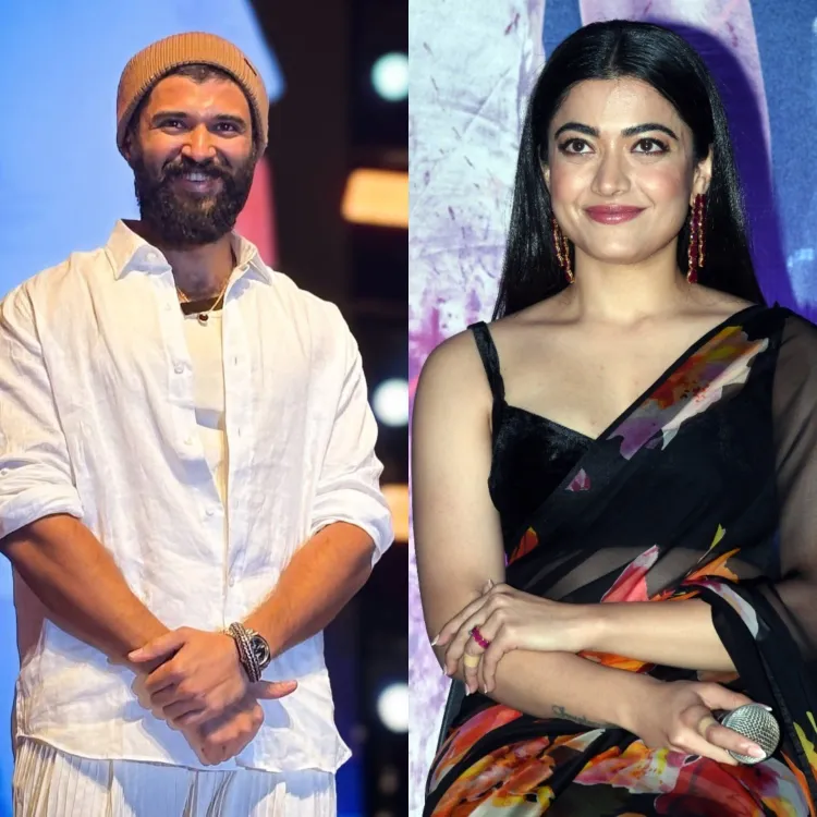 Rashmika Mandanna and Vijay Deverakonda Spotted on a Lunch Date