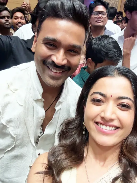 Did Rashmika Mandanna Just Call Dhanush a Gem of a Person?