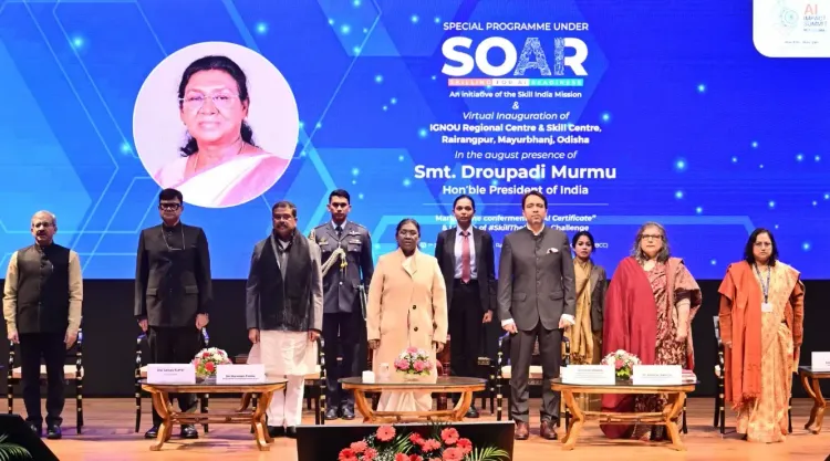 क्या राष्ट्रपति द्रौपदी मुर्मू ने ‘स्किल द नेशन’ चैलेंज लॉन्च किया ताकि एआई युवा भारत के लिए एक अवसर बने?