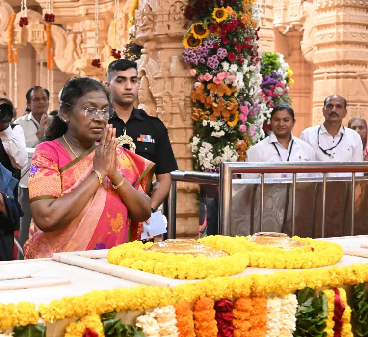 क्या राष्ट्रपति द्रौपदी मुर्मू ने सोमनाथ महादेव के दर्शन कर देश की खुशहाली की प्रार्थना की?