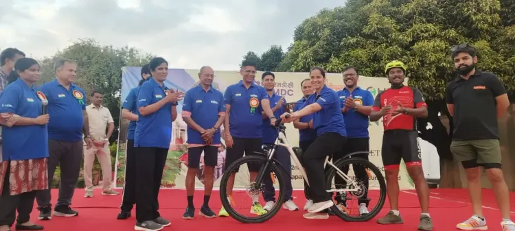 How Did Rashtrapati Nilayam's 'Pedal for Planet' Promote Healthy Living?