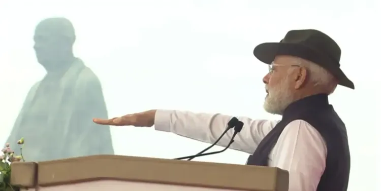 How Did PM Modi Honor Sardar Vallabhbhai Patel on Rashtriya Ekta Diwas?