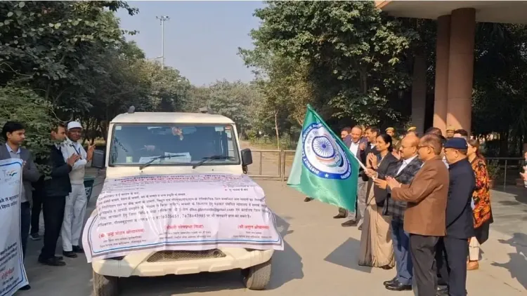 क्या राष्ट्रीय लोक अदालत के प्रचार अभियान को मिली रफ्तार? जिला जज ने वाहनों को दिखाई हरी झंडी