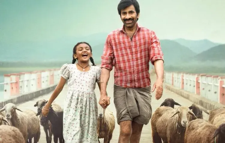 Ravi Teja's 'Irumudi' glimpse out: Actor plays doting dad in Ayyappa devotional drama