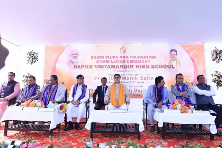 What is the Government's Vision for Education Excellence in Tripura?