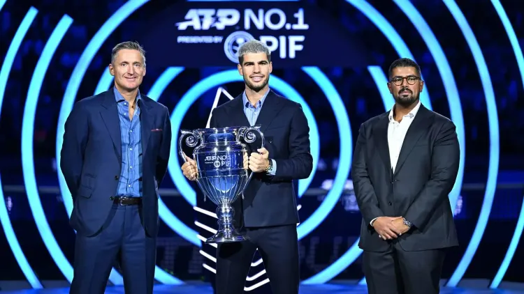 Is Carlos Alcaraz Proud to Accept the ATP Year-End No. 1 Trophy Again?