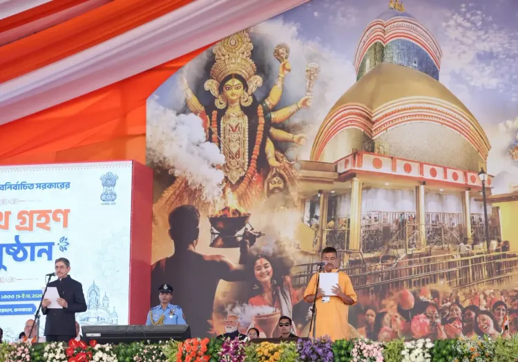 Suvendu Adhikari sworn in as Bengal CM, vows to rebuild education and culture