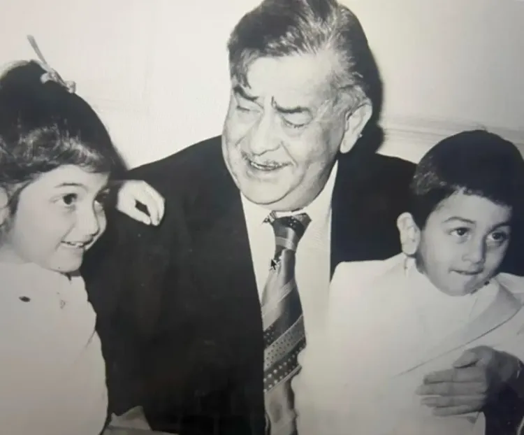 Riddhima Kapoor Shares Heartwarming Throwback with Ranbir and Dadaji Raj Kapoor on Sibling Day