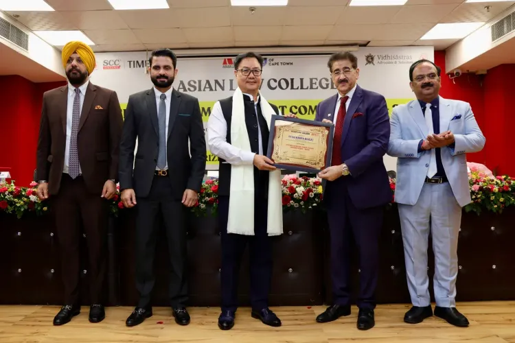 Rijiju attends Moot Court inauguration at Asian Law College, Noida