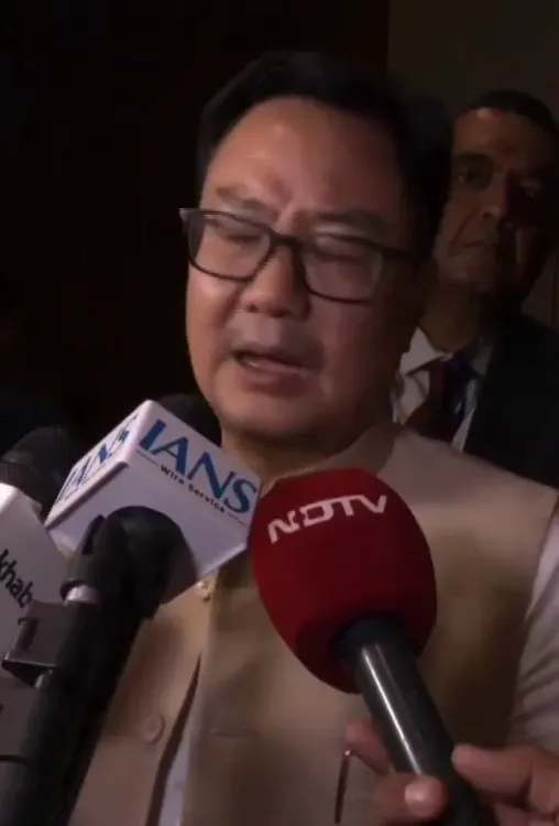 Rijiju: BJP not to blame for Congress poll defeats