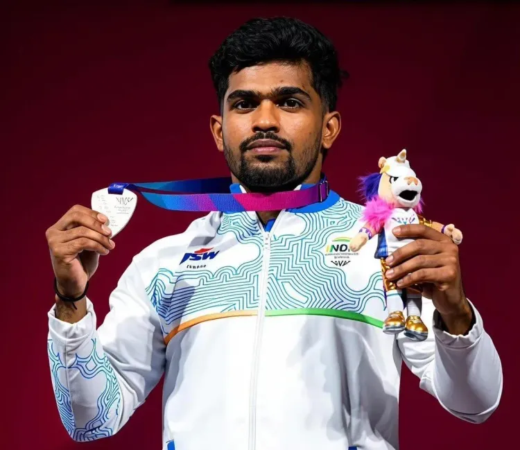 Rijiju Congratulates Raja Muthupandi on CWG 2026 Silver