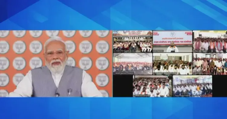 Rijiju flags PM Modi's live interaction with Varanasi Seva Yatris