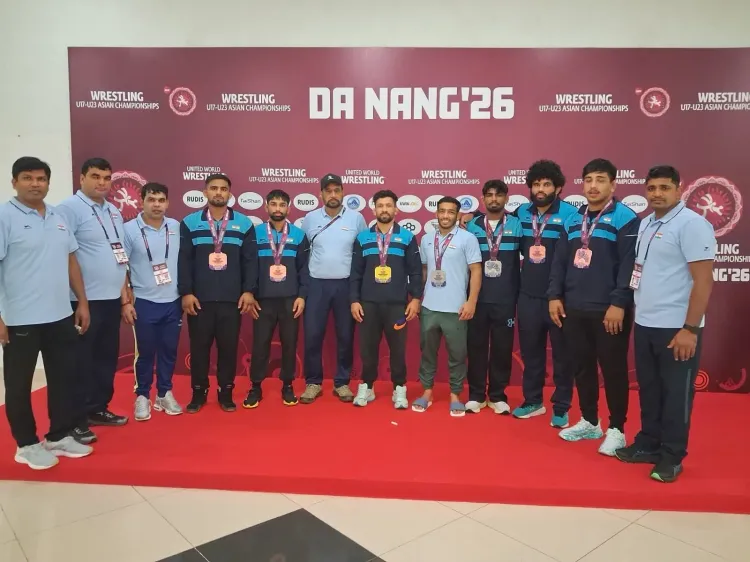 Rijiju Hails India's Historic U23 Asian Wrestling Sweep