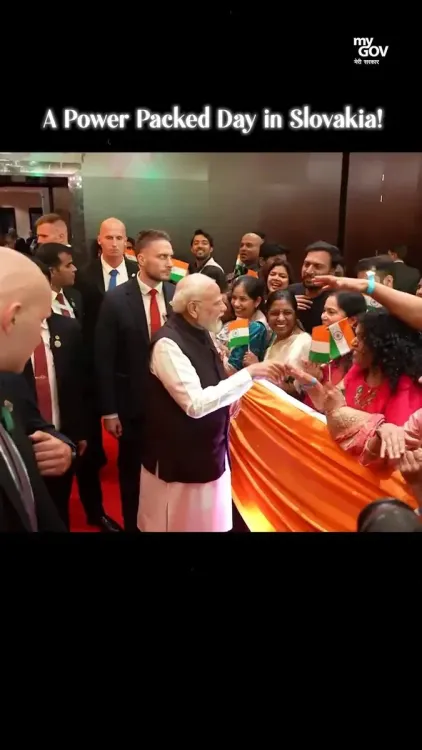 Rijiju Hails PM Modi's Historic First Visit to Slovakia