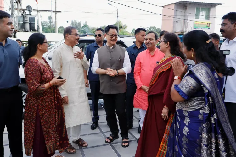 Rijiju Meets Retired Doctor in Andaman Outreach Drive