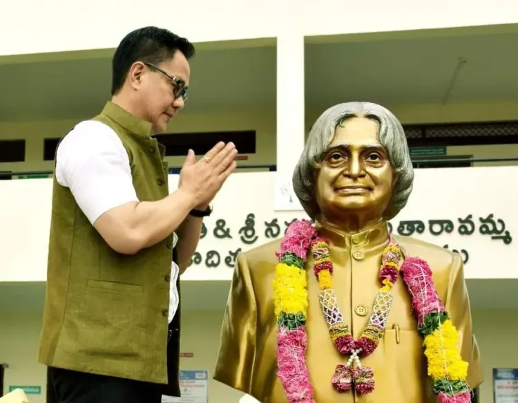 Rijiju pays tribute to Dr. Kalam on his death anniversary