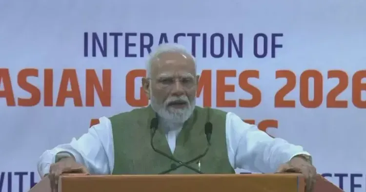 Rijiju: PM Modi meets India's Asian Games 2026 contingent