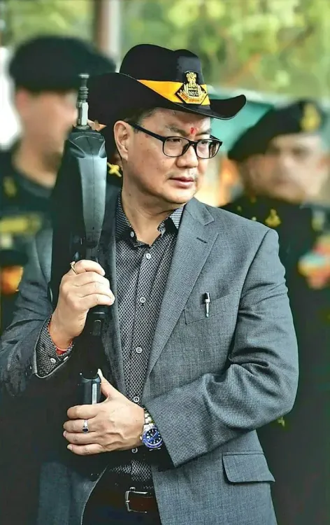 Rijiju Recalls Guerrilla Warfare Training in Class XI with SSB