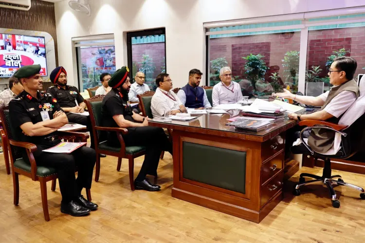 Rijiju Reviews Arunachal Frontier Highway Progress in Delhi