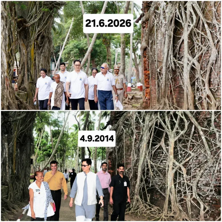 Rijiju Revisits Andaman Island Renamed After Netaji