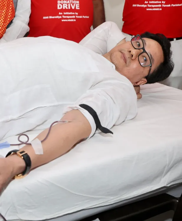 Rijiju Salutes Blood Donors on World Blood Donor Day