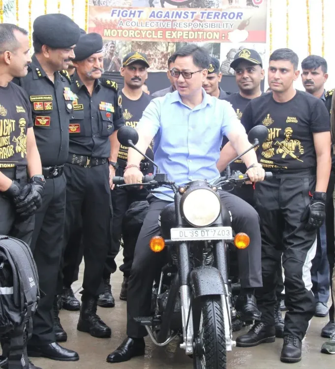 Rijiju salutes NSG Black Cats on Raising Day