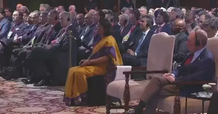 Rijiju shares PM Modi at Bloomberg New Economy Forum