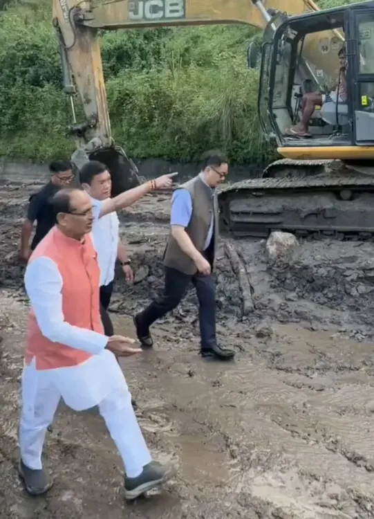 Rijiju Visits Arunachal Flood Victims, Assures Full Aid