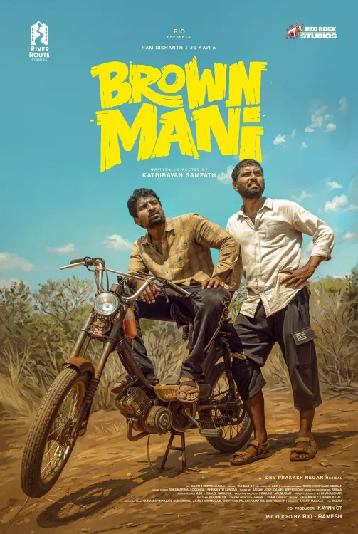 Brown Mani: Rio Raj's debut production with Ram Nishanth, JS Kavi unveiled