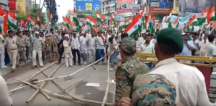 RJD's Raj Bhavan march: Police detain Tejashwi Yadav in Patna