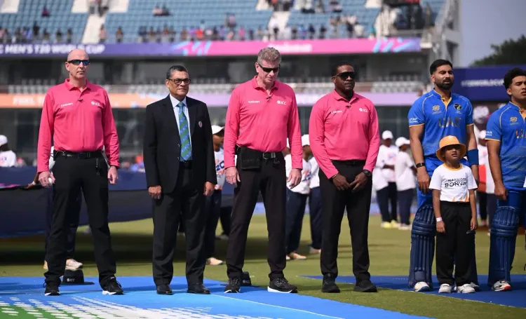 Is Roly Black the First Irish Umpire in a T20 World Cup Game?