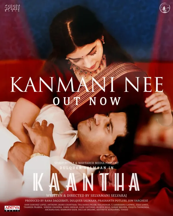What’s Special About the Romantic Track ‘Kanmani Nee’ from Dulquer Salmaan’s Period Drama ‘Kaantha’?