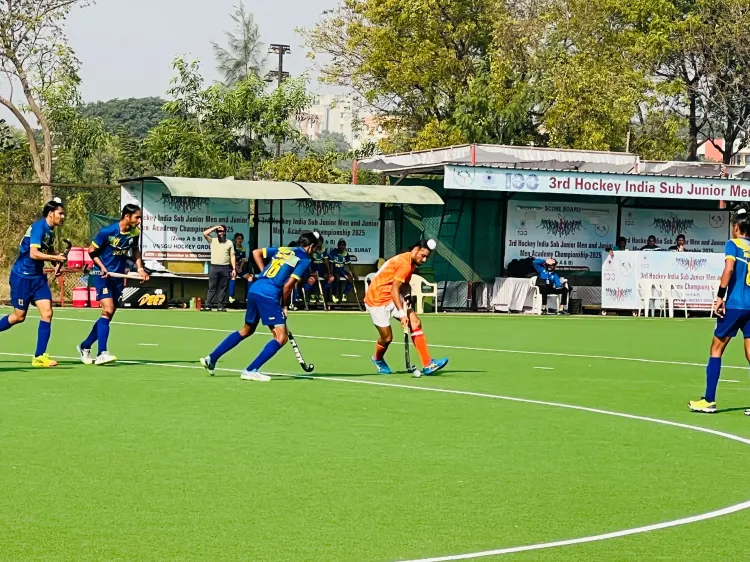 Did Roundglass Punjab Hockey Club Academy Claim the Sub-jr Men Academy C'ships Zone A & B Title?