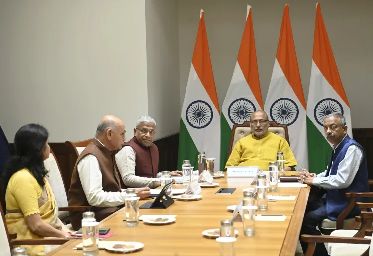 What Did RS Chairman Radhakrishnan Discuss with His Deputy Regarding the Winter Session?