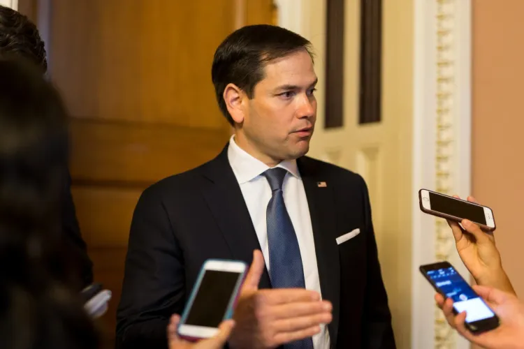 Rubio warns Iran of 'total defeat' over Hormuz, nuclear standoff