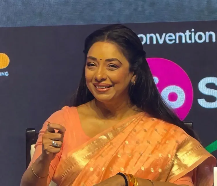 Rupali Ganguly tears up recalling father Anil Ganguly's Mumbai home dream at FICCI Frames 2026