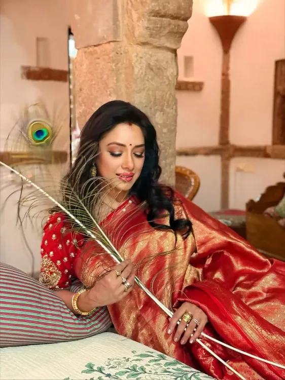 Did Rupali Ganguly Just Redefine Elegance in a Saree?