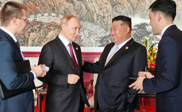 Putin tells Kim Russia-North Korea ties span 'all sectors' amid Kursk deployment