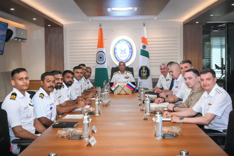 Russian Navy delegation visits Southern Naval Command, Indian Naval Academy in Kerala