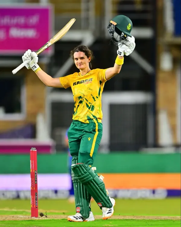 SA skipper Wolvaardt climbs to career-best No. 3 in T20I rankings after 330-run series